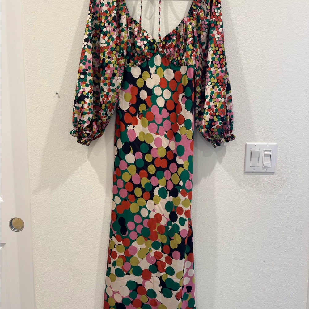 Anthropologie Multicolor Long Sleeve Dress